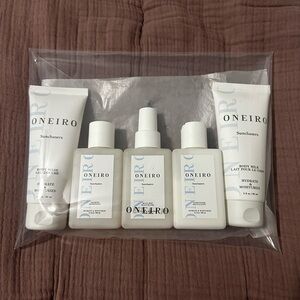 Oneiro Sunchasers Travel Set – 5 pc Hydrate & Moisturize Hair & Body Kit – NWT